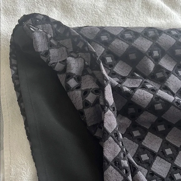 Banana Republic Cobalt Blue/Black Geometric Design Dress Size12. - Picture 9 of 10